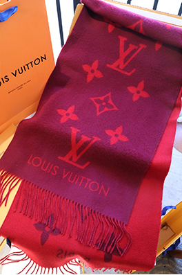 ルイヴィトン ピュアカシミアスカーフ