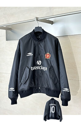 Balenciaga × Manchester United マンチェスターユナイテッド番号10フットボールスナップオン ジャケッ 
