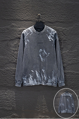バレンシアガ Balenciaga 新作 ダメーグラフィティロングスリーブシャツ