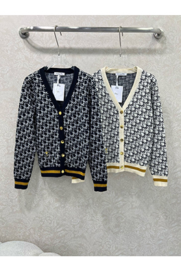 ディオール 新作ジャカードニットカーディガン