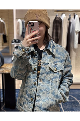 ルイヴィトンスーパーコピー クラウドジャカードスケートボードデニムジャケット