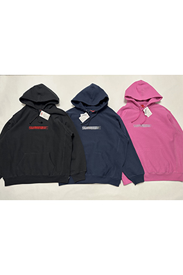 シュプリーム SUPREME × SWAROVSKI FW25 MOTION LOGO HOODED ラインストーンファントムフード付きスウェットシャツ