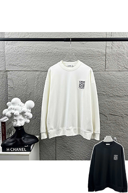 ロエベ 刺繍りクラシックレター柄スウェットシャツ