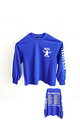 セントマイケル CTS-103 は Nirvana バンド Nevermind スペシャルツアー 限定ロングスリーブシャツ