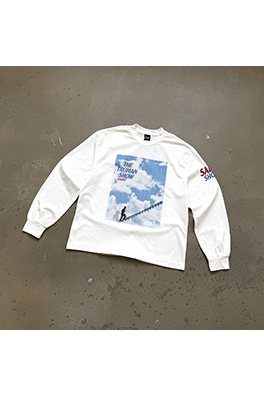 セントマイケル CTS-100 な 映画 へのオマージュトゥルーマン・ショーしたサンローラン限定ロングスリーブシャツ