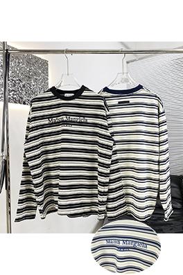 マルタンマルジェラ 新しいストライプの長袖シャツ