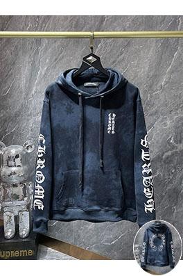 クロムハーツ ホースシュータイダイフード付きスウェットシャツ