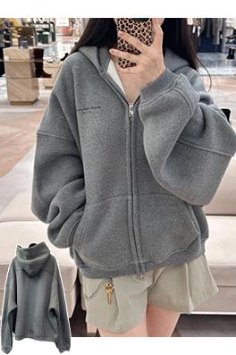 アレキサンダーワン Alexander wang 新作ラインストーンロゴジッパースウェットシャツジャケット