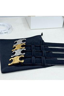 セリーヌ 3Dブイバックルレディースベルト