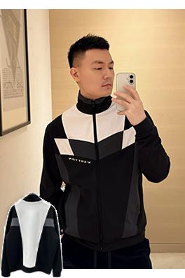 ルイヴィトンスーパーコピー パッチワークジップアップジャケット