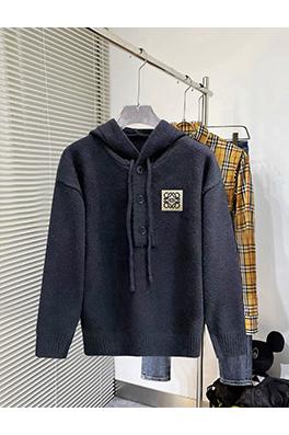 ロエベスーパーコピー レターロゴフード付きセーター
