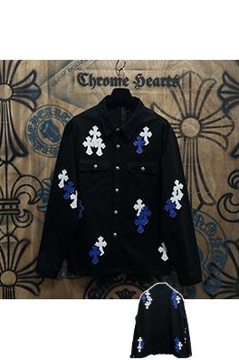 クロムハーツスーパーコピー クラシックパッチワークデニムジャケット