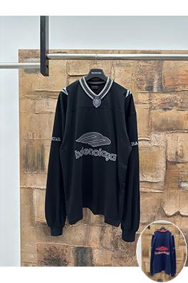 バレンシアガ Balenc1aga アメリカンフットボールの長袖シャツ