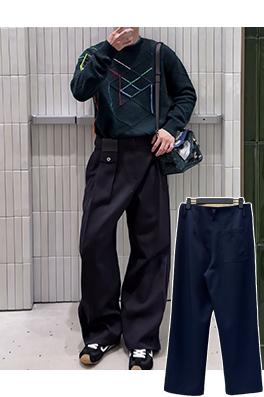 ロエベ ウールのズボン