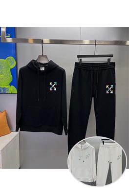 オフホワイト セットアップ ジャケットアウタースウェット パンツM~5XL
