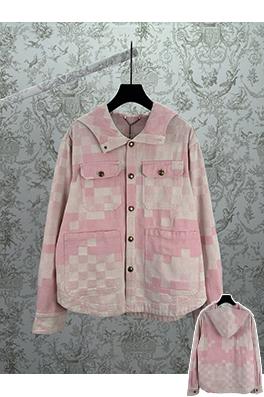 ルイヴィトン NIGO 新作シリーズのフード付きデニムジャケット