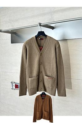 グッチ Gucci 新しいリブニットカーディガン