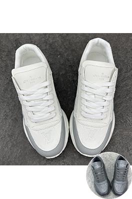 ルイヴィトン Damier クラシックな牛革スニーカー