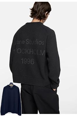 アクネストゥディオズ Acne Studios レタープリントニットウェア