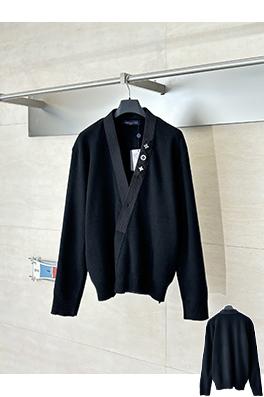 ルイヴィトン Nigo コラボレーションミックス柄Vネックニットカーディガン