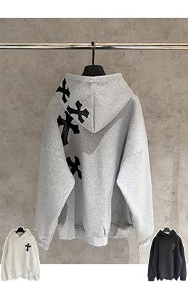 クロムハーツ クラシック長袖フード付きスウェットシャツ