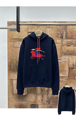 バーバリースーパーコピー 乗馬をテーマにした厚のフード付きスウェットシャツ