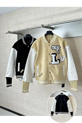 ルイヴィトン ペガサスのフロック刺繍入りペガサスベースボールジャケット