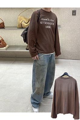 アクネストゥディオズ Acne Studios 1996 胸元にクラシックなロゴしらった長袖シャツ