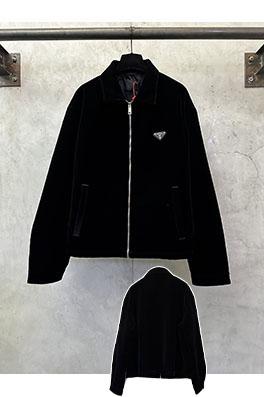 プラダスーパーコピー トライアングルロゴベルベットジャケット