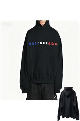 バレンシアガスーパーコピー Balenciaga グラデーションレタープリントパーカー