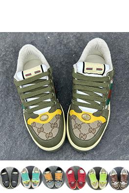 グッチ Gucci Screener メンズレザシリーズースニーカー