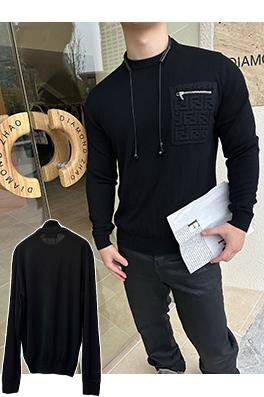 フェンディスーパーコピー エンボスポケットセーター