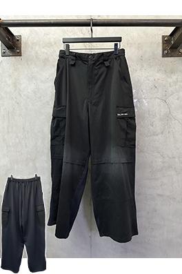 バレンシアガスーパーコピー Balenciaga 前後スプライスワークカジュアルパンツ