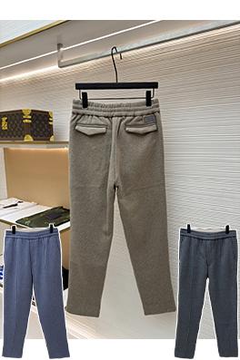 ディオールスーパーコピー モノグラムウールとカシミアのストレートレッグパンツ
