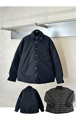 クロムハーツ 無地シルバーメッキシャツ風コットンジャケット