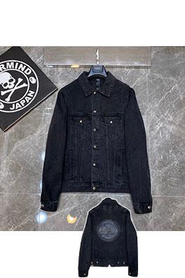 クロムハーツ サンスクリット刺繍のデニムジャケット