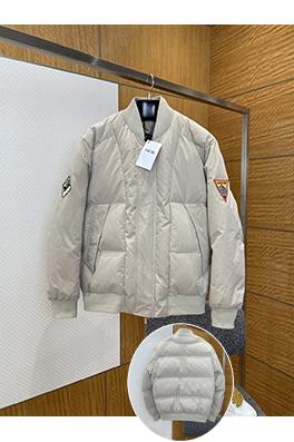 ディオール 刺繍入りベースボールカラーダウンジャケット