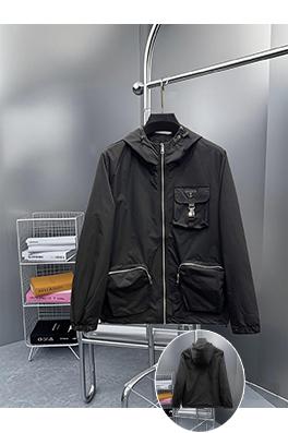 プラダスーパーコピー 新しいトライアングルロゴメンズジャケット