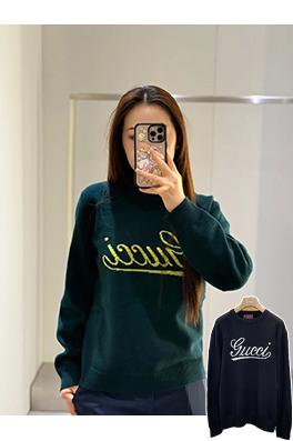 グッチコピー レタージャカードクルーネックニットセーター