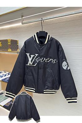 ルイヴィトン カラーダイヤモンドパッチコットンパディングジャケット