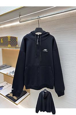 バレンシアガ Balenciaga SIK WEAR スキーシリーズ ベルベット フード付きスウェットシャツ