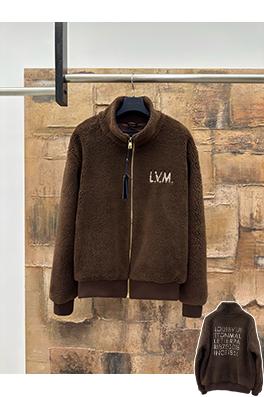 ルイヴィトン LOUIS VUITTON レター刺繍ジッパーテディジャケット