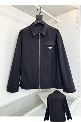 プラダ リサイクルナイロンアウターシャツジャケット