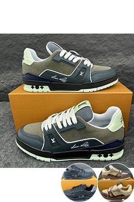 ルイヴィトン LV Trainer Monogram カップルスニーカー