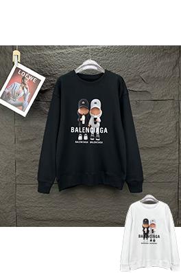 バレンシアガ Balenciaga 新モデルクルーネック長袖スウェットシャツ