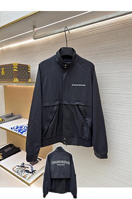 クロムハーツコピー 全面プリントのジップアップジャケット