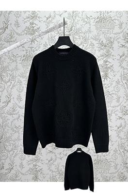 ルイヴィトン 新しい装飾ディテールニットクルーネックセーター