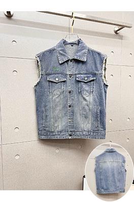 グッチ メンズデニムベストジャケット