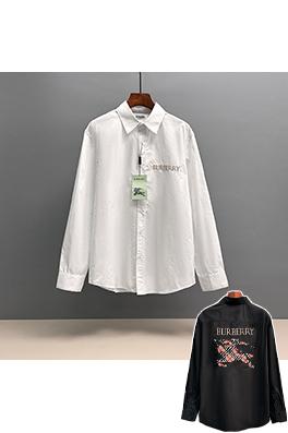 バーバリー BUBBERRY 新モデル刺繍入り長袖シャツ