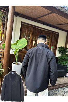 プラダスーパーコピー 隠しフード付きツーピースジャケット